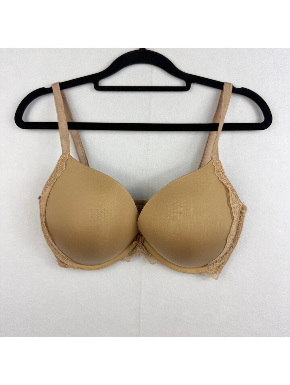 Victoria’s Secret Dream Angels 32DDD Nude Tan Lace Push-Up Bra Underwire